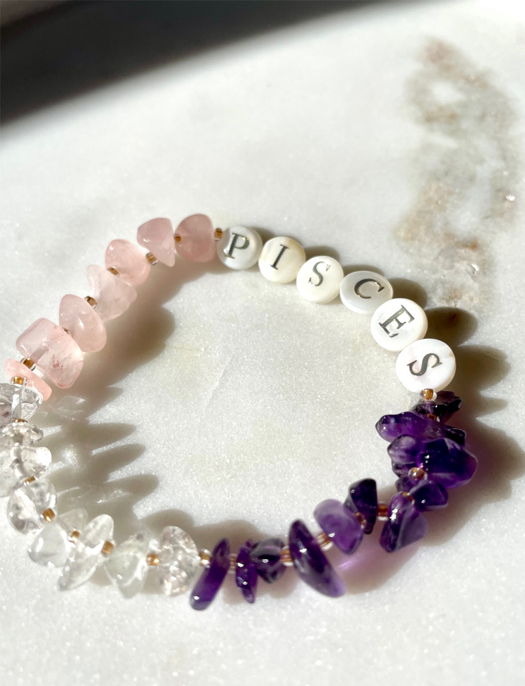 PISCES Birthstone Bracelet 