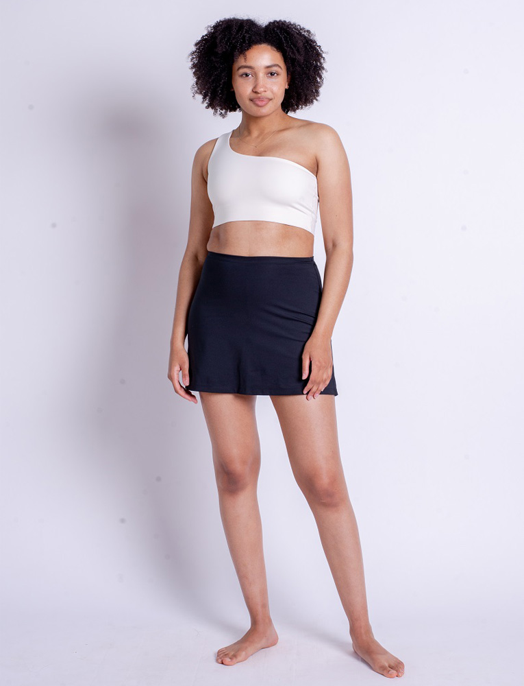 High-Rise Skort 'Black'