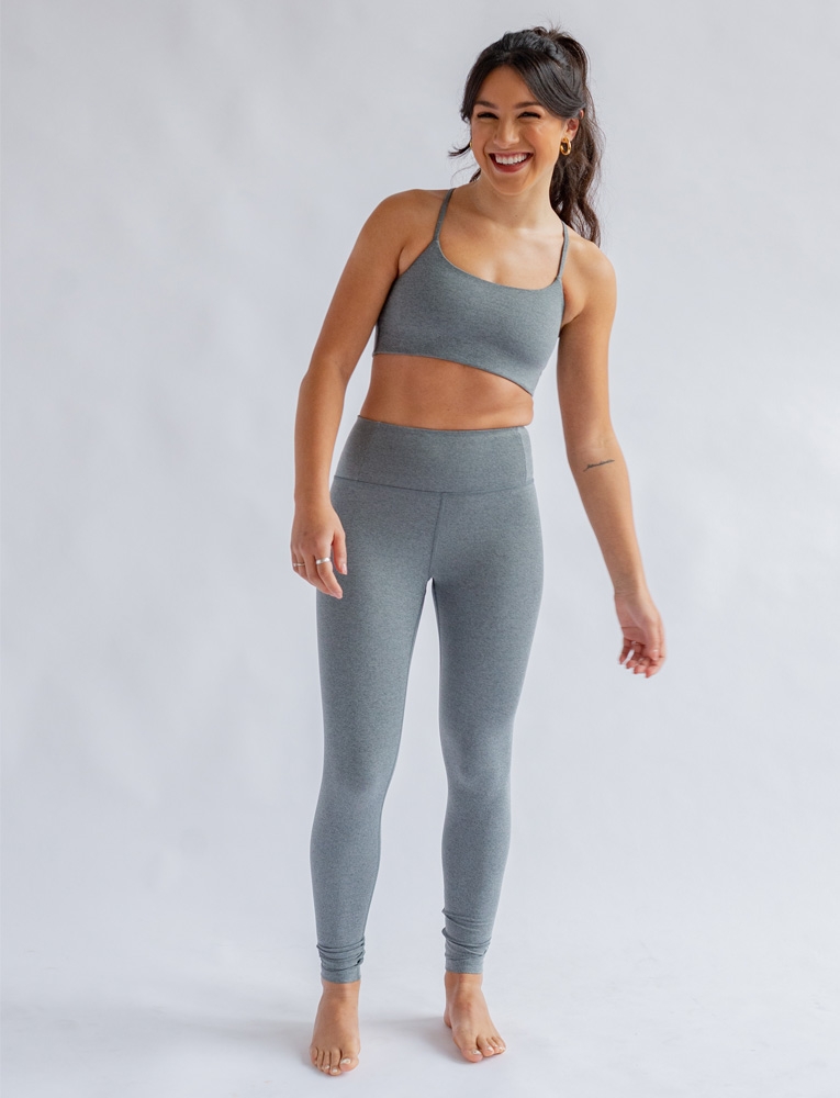 Float High-Rise Long Legging 'gravel'