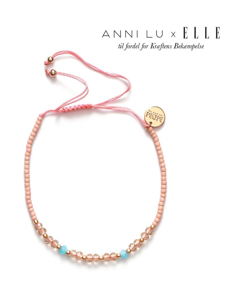 "MOM" Charity Armband - rose