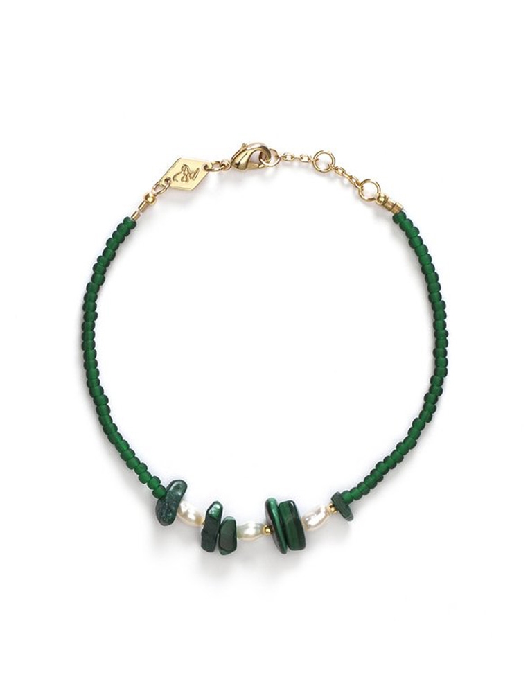 EMMANUELLE Armband - stone green