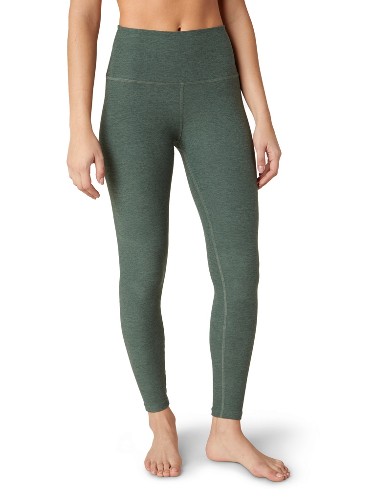 High Waisted Midi Legging 'green ivy'