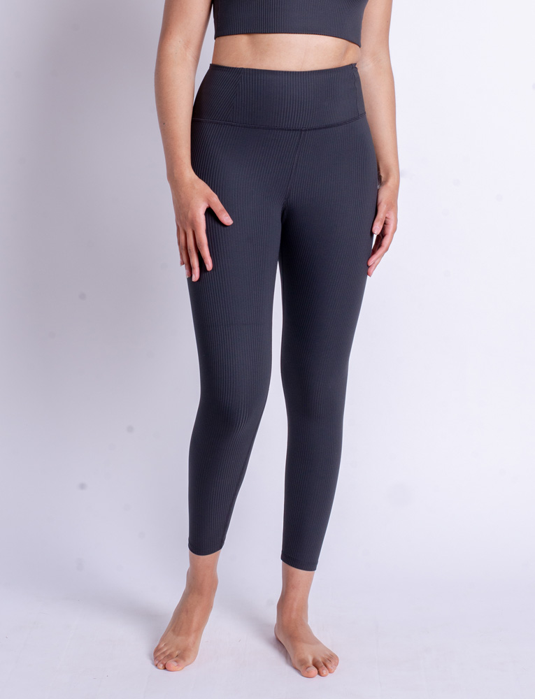 RIB High Rise 7/8 Legging 'black'