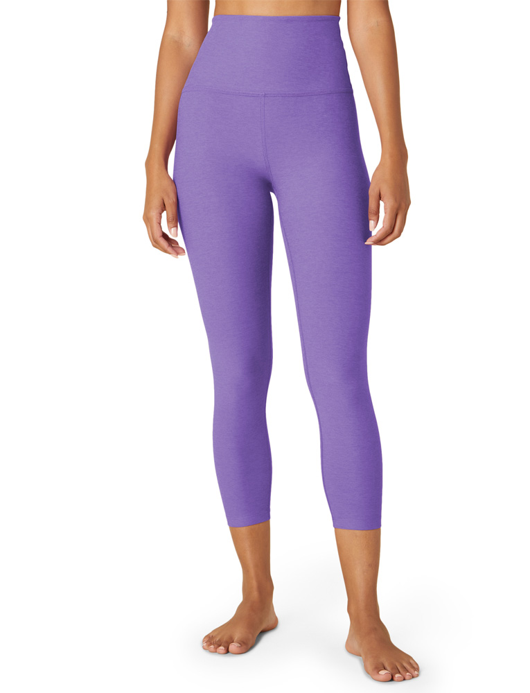 Spacedye High Waist Capri Legging 'Amethyst'