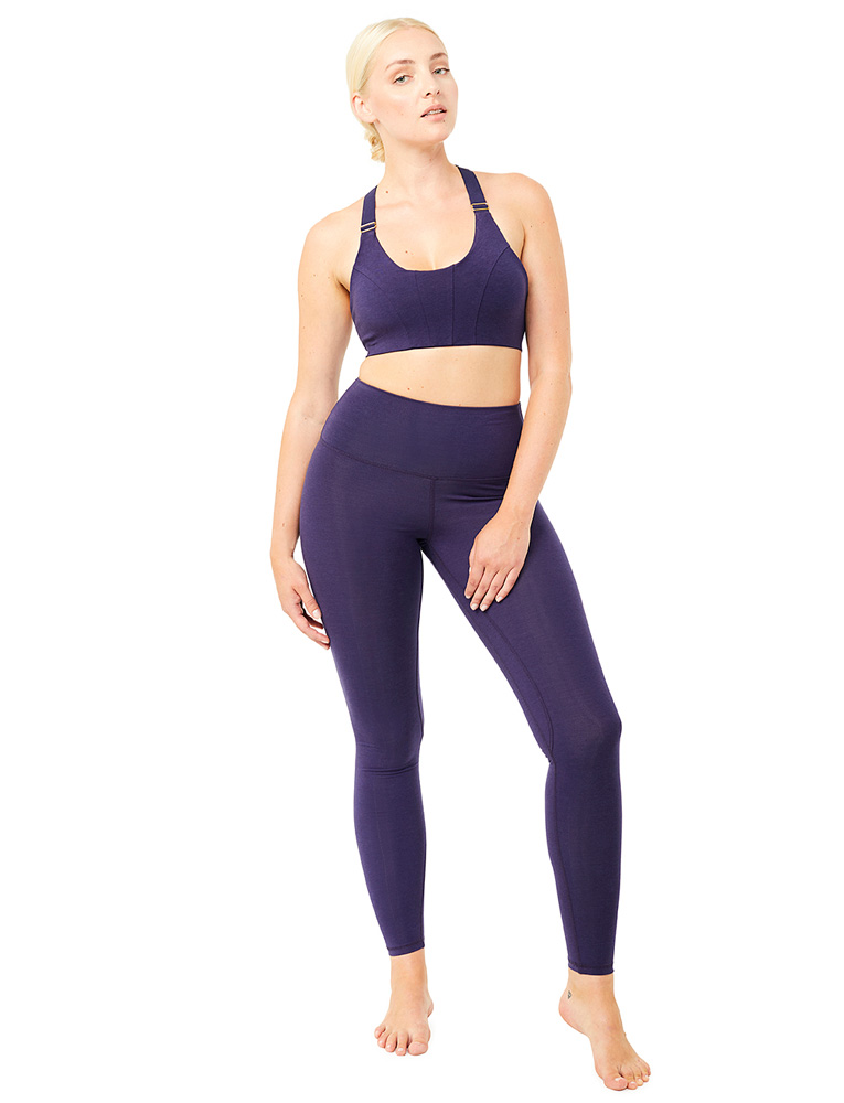 High Rise Basic Legging 'captain'