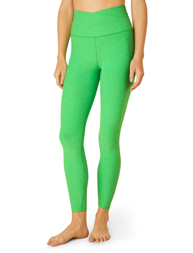 Spacedye At your Leisure Legging 'honeydew pop'